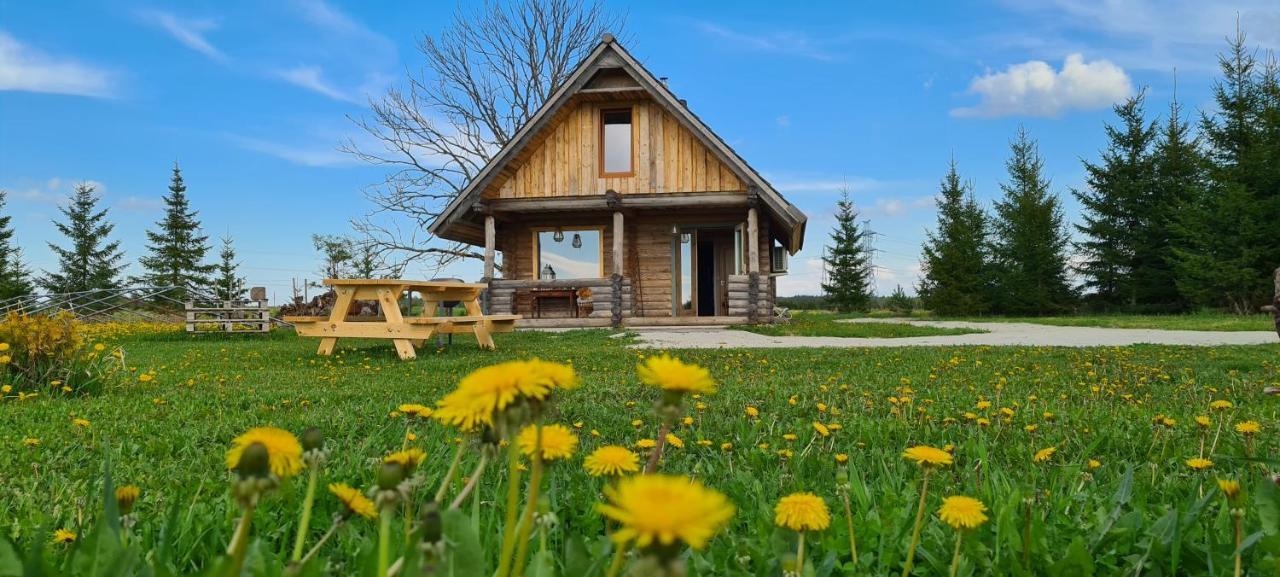 Chalet Romantic At Loghouse Vaeiketeemaja Uksnurme